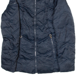 NAUTICA Womens Puffer Jacket Blue 90s XS