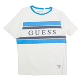 GUESS Mens T-Shirt White M