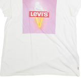 LEVI'S Ice Cream Mens T-Shirt White L