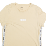 PUMA Womens T-Shirt Beige M
