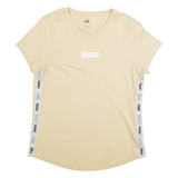 PUMA Womens T-Shirt Beige M