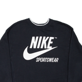 NIKE Cropped Womens Sweatshirt Black S