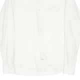 JOOP Slim Fit Mens Plain Shirt Cream Long Sleeve M