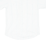 PURAV Mens Shirt White Striped XS