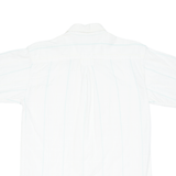 PURAV Mens Shirt White Striped XS