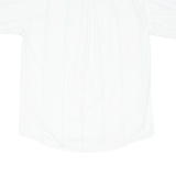 PURAV Mens Shirt White Striped XS