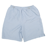 REEBOK Mesh Lined Mens Swimming Shorts Blue Check XL W38