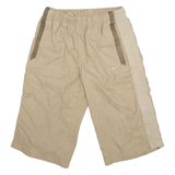 NIKE Mens Casual Shorts Beige M W30