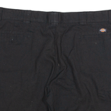 DICKIES Mens Workwear Shorts Black Relaxed 2XL W42