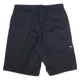 DICKIES Mens Workwear Shorts Black 2XL W40
