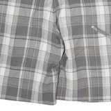DICKIES Mens Workwear Shorts Grey Check L W36