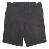 DICKIES Mens Workwear Shorts Black 2XL W40