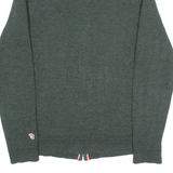 TOMMY HILFIGER Mens Jumper Green Chunky Knit S