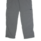 COLUMBIA Outdoor Womens Trousers Grey Regular Straight W34 L32