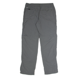 COLUMBIA Outdoor Womens Trousers Grey Regular Straight W34 L32