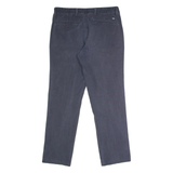 DOCKERS Mens Twill Trousers Grey Slim Straight W36 L32