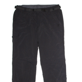 KARRIMOR Outdoor Womens Trousers Black Regular Straight Nylon W36 L34