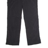 KARRIMOR Outdoor Womens Trousers Black Regular Straight Nylon W36 L34