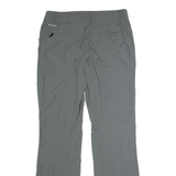 COLUMBIA Outdoor Womens Trousers Grey Regular Straight W32 L33