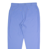 Womens Trousers Blue Regular Straight W34 L27
