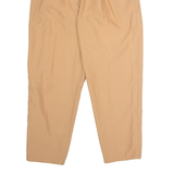 TOGETHER Pleated Womens Trousers Orange Regular Tapered W28 L26