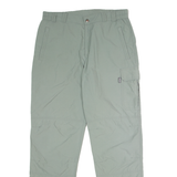 HS SPORT Outdoor Mens Trousers Green Regular Straight W32 L32