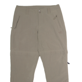 THE NORTH FACE Outdoor Womens Trousers Brown Regular Straight W32 L28