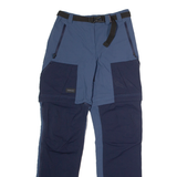 DECATHALON Outdoor Womens Trousers Blue Regular Straight W26 L30