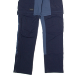 DECATHALON Outdoor Womens Trousers Blue Regular Straight W26 L30