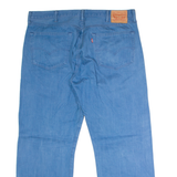 LEVI'S 508 Mens Trousers Blue Regular Wide-Leg W38 L27