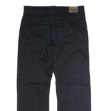 LEE COOPER Mens Trousers Black Regular Straight W36 L30