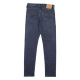 LEVI'S 510 Jeans Mens Blue Slim Skinny Stone Wash W32 L32
