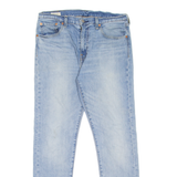 LEVI'S 512 BIG E Jeans Mens Blue Slim Tapered Stone Wash W33 L32