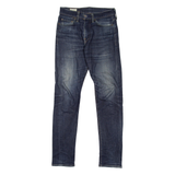 LEVI'S 510 BIG E Jeans Mens Blue Slim Skinny Stone Wash W28 L32
