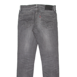 LEVI'S 511 Jeans Mens Grey Slim Straight W31 L34