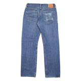 LEVI'S 501 Jeans Mens Blue Regular Straight Stone Wash W30 L32