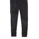 LEVI'S Mile High BIG E Womens Jeans Black Slim Skinny W22 L30