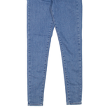 LEVI'S 720 High Rise BIG E Womens Jeans Blue Slim Skinny W25 L28