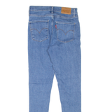 LEVI'S 720 High Rise BIG E Womens Jeans Blue Slim Skinny W25 L28