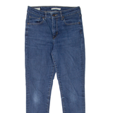LEVI'S 721 High Rise BIG E Womens Jeans Blue Slim Skinny W28 L28