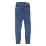 LEVI'S 710 Womens Jeans Blue Slim Skinny W28 L32