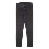 LEVI'S Womens Jeans Black Slim Skinny W27 L27