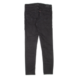 LEVI'S Womens Jeans Black Slim Skinny W27 L27