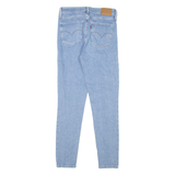 LEVI'S 721 High Rise Premium Womens Jeans Blue Slim Skinny Stone Wash W25 L28