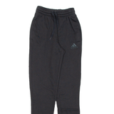 ADIDAS Womens Joggers Black Tapered XS W20 L29