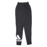ADIDAS Womens Joggers Black Tapered XS W20 L29