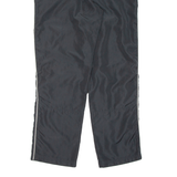 REEBOK Mens Track Pants Black Straight L W32 L31