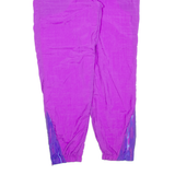 VICTORY TEAM Lined Womens Track Pants Purple Tapered L W38 L32