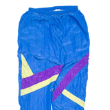 Womens Track Pants Blue Tapered L W29 L30