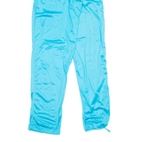 Womens Track Pants Blue Wide-Leg M W26 L32